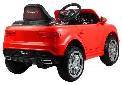 Auto Pojazd Na Akumulator HL1538 Pilot Światła LED MP3 Czerwone