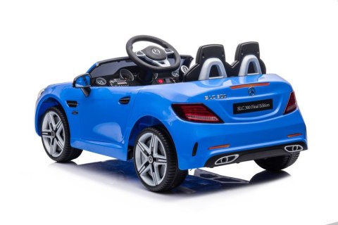 Auto Na Akumulator Mercedes SLC 300 Światła LED MP3 Pilot Niebieski