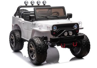 Auto Na Akumulator JH-102 Białe 4x4