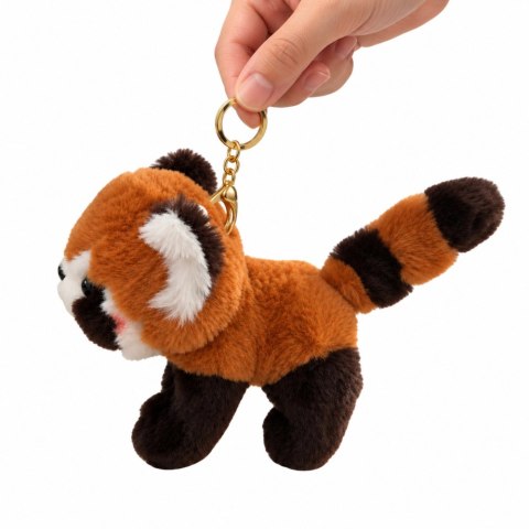 Pluszowa Panda Ruda Maskotka Brelok Kółko Karabińczyk 13cm