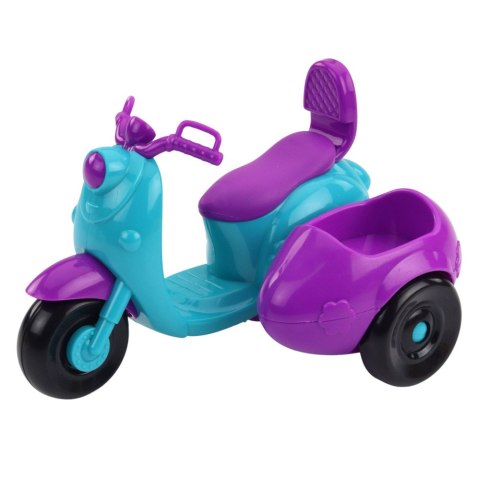 Zestaw Mini Laleczka Ankiki Na Skuterze Trójkołowym Piesek