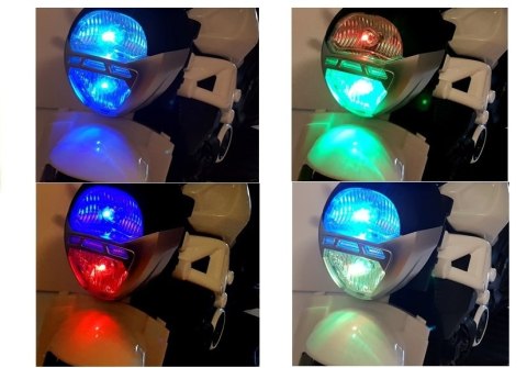 Motor na Akumulator Motocykl Dla Dzieci GTM1188 Światło LED Zielony