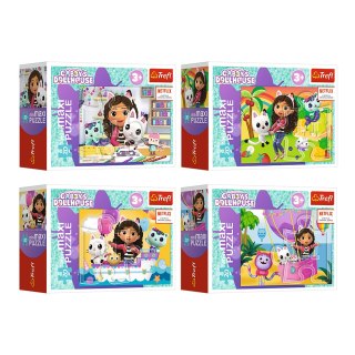 Puzzle - 20 miniMaxi - Kolorowy dzień Gabi - Koci Domek Gabi - Trefl 56041