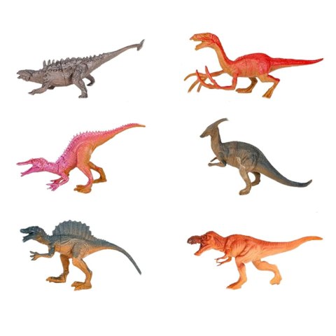 Klasyczna Kolejka Pociąg RC Dinozaury Światła Dźwięki Dym 39 el.