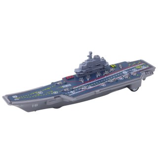 Lotniskowiec Militarny Wojskowy Napęd Światła Dźwięki 24 cm