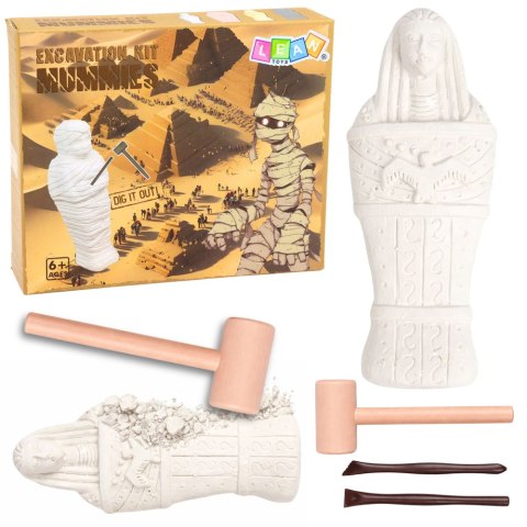 Zestaw Archeologiczny Egipskie Starożytne Wykopaliska Figurki