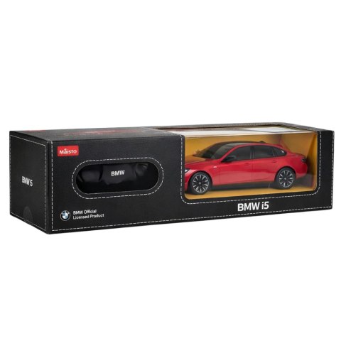 Auto BMW i5 Samochód Zdalnie Sterowany RC Czerwone Rastar 1:24