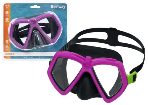 Maska Okulary Do Pływania Różowe Bestway 22040